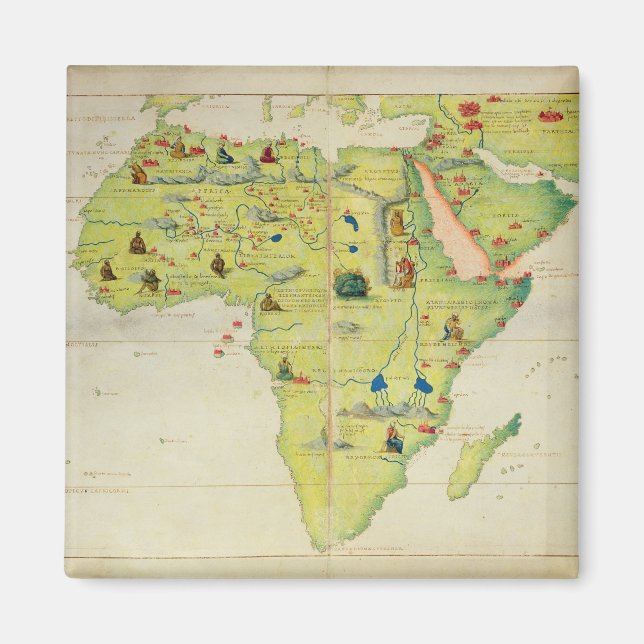 The Continent of Africa Magnet (Front)