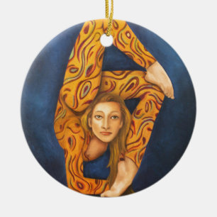 The Contortionist 2 Ceramic Tree Decoration