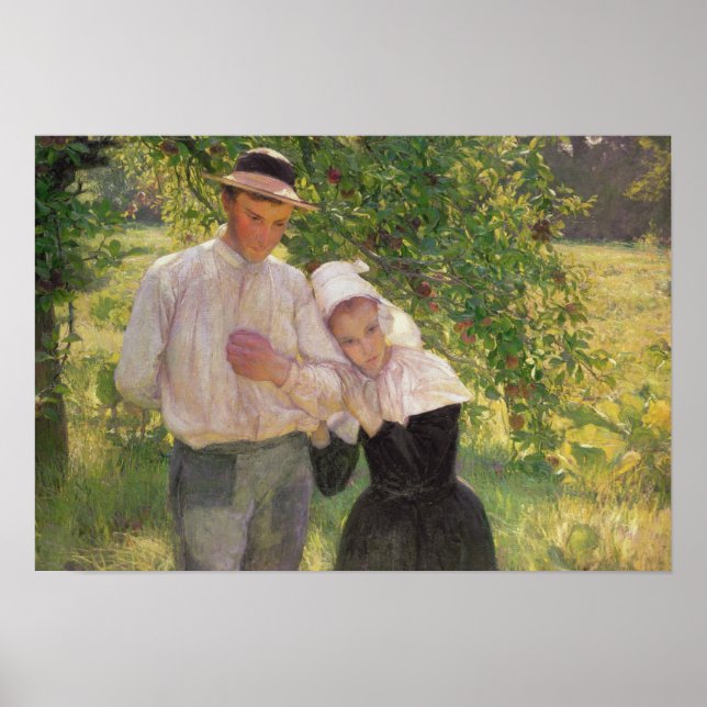 The Convalescent, 1896 Poster (Front)