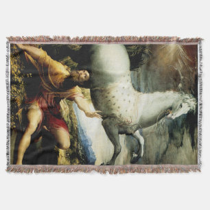 The Conversion of Paul Throw Blanket