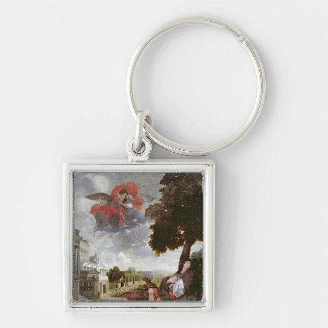 The Conversion of St. Augustine, c.1663 Key Ring (Front)