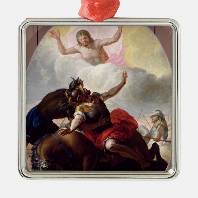 The Conversion of St. Paul Metal Tree Decoration (Front)
