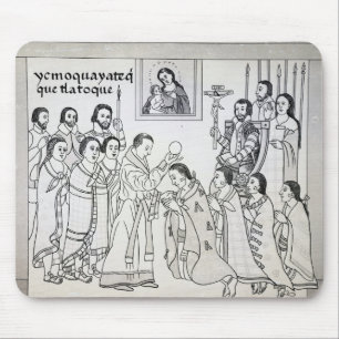 The Conversion of the Aztecs to Roman Mouse Pad