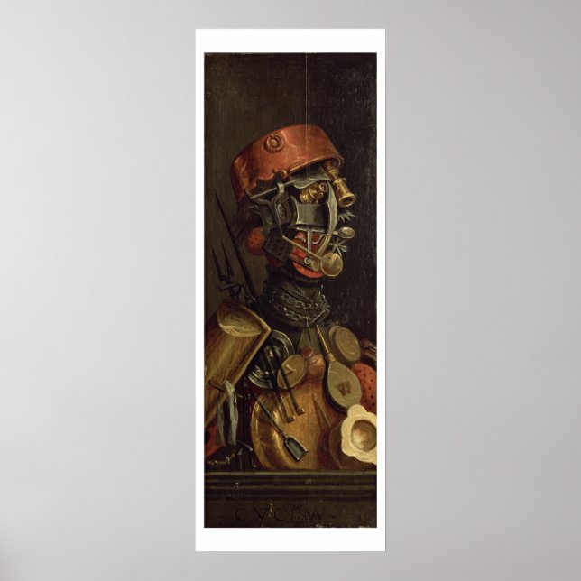 The Cook (oil on panel) Poster (Front)