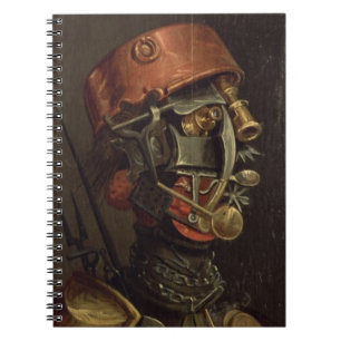 The Cook (oil on panel) Spiral Notebook