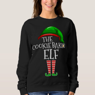 The Cookie Baking Elf Family Matching Christmas Gi Sweatshirt