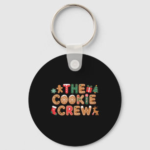 The Cookie Crew Christmas Baking Cookie Lover Kids Key Ring