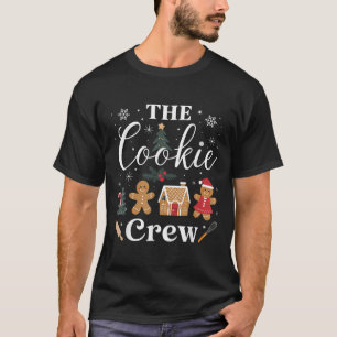 The Cookie Crew Christmas Baking Cookie Lover Kids T-Shirt