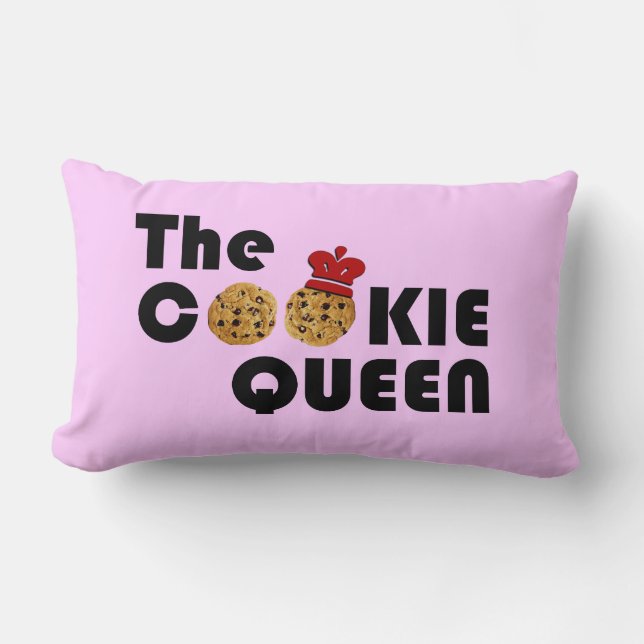 The Cookie Queen Accent Pillow (Front)