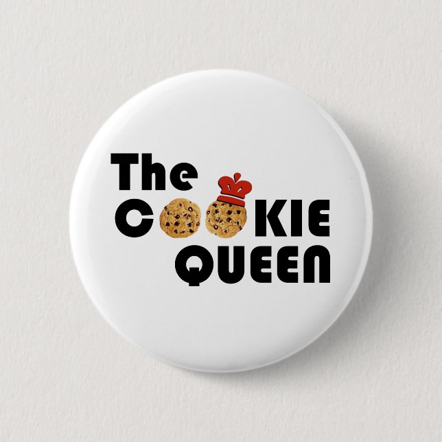 The Cookie Queen Button (Front)
