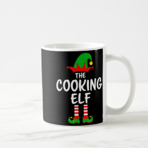 The Cooking Elf Matching Family Christmas Coffee Mug