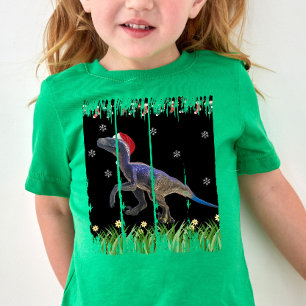 The Coolest Christmas Custom Kid’s T-shirt for Din