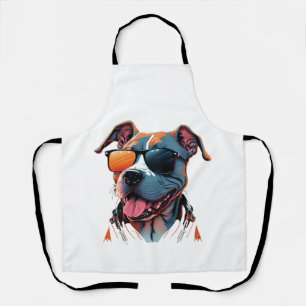 The coolest dog in the world apron