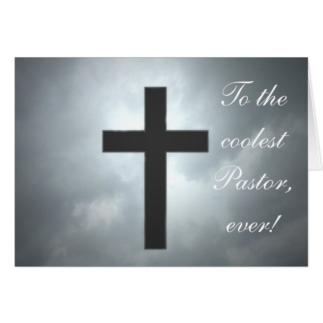 The coolest Pastor ever (Front Horizontal)