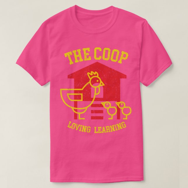 The Coop Loving Learning Sharpsburg GA T-Shirt (Design Front)