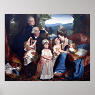 The Copley family by John Singleton Copley Poster