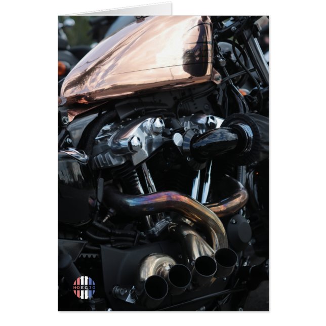 The copper tank card (Front)