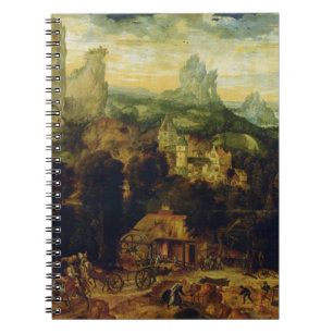 The Coppermine (oil on panel) Spiral Notebook