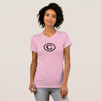 The Copyright Symbol Women's T-Shirt