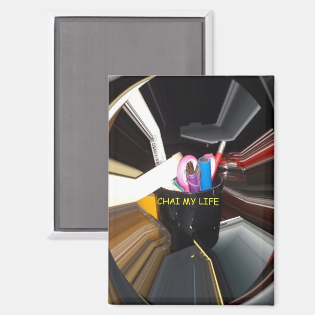 The Core of the Hustle | Office Essentials   Magnet (Front/Back)