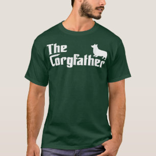The Corgfather Funny Dog Owner Pet Lovers Corgi Da T-Shirt