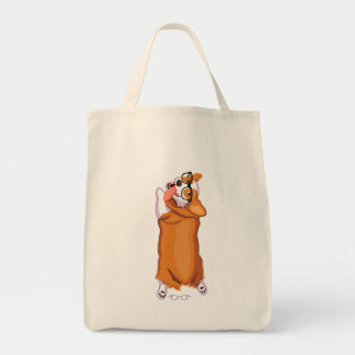 The Corgi Sploot Tote Bag