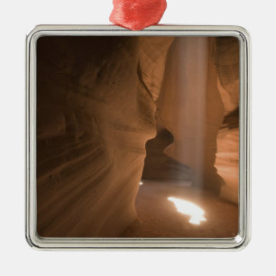 The Corkscrew in Upper Antelope Canyon, Navajo 2 Metal Tree Decoration