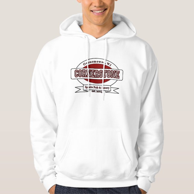 The Cornerstone Logo Hoodie (Front)
