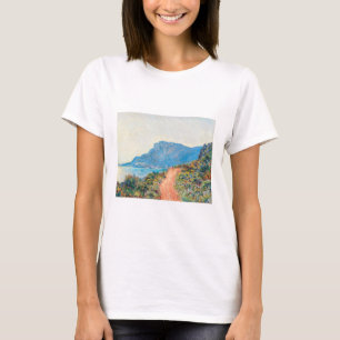 The Corniche Landscape by Claude Monet T-Shirt