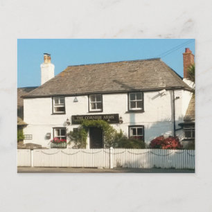 The Cornish Arms St. Merryn Cornwall England Holiday Postcard