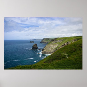 The Cornish Coast Poster