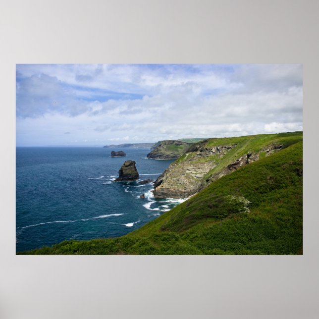 The Cornish Coast Poster (Front)