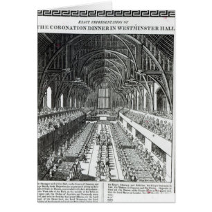 The Coronation Banquet in Westminster Hall