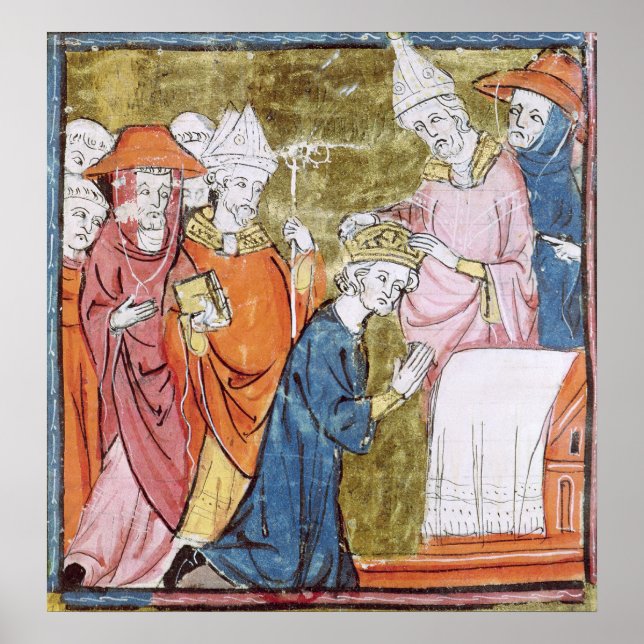 The Coronation of Emperor Charlemagne Poster (Front)