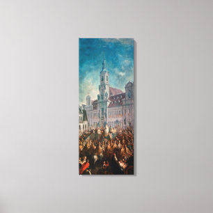The Coronation of Empress Canvas Print