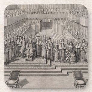 The Coronation of King James II (1633-1701) and hi Coaster