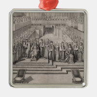 The Coronation of King James II (1633-1701) and hi