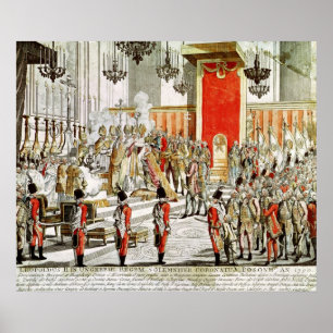 The Coronation of Leopold II  at Bratislava Poster