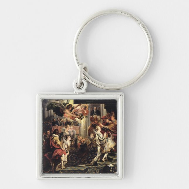 The Coronation of Marie de Medici  at St. Key Ring (Front)