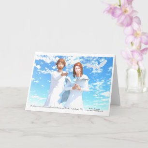The Coronation of Mary - Queen of Heaven and Earth Card