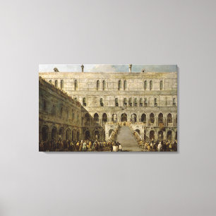 The Coronation of the Doge of Venice Canvas Print