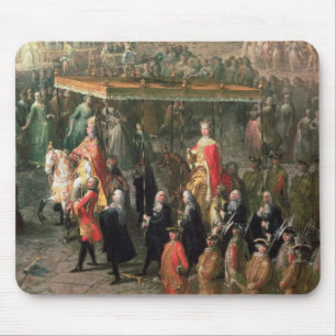 The coronation procession of Joseph II Mouse Pad