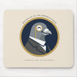 The Corporate Pigeon: Monocle Specimen No. 02 Mous Mouse Pad