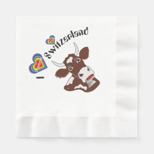 The correct napkin to the Fondue or Raclette