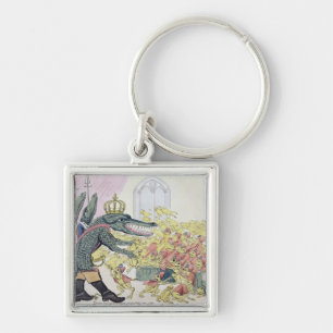 The Corsican Crocodile Key Ring