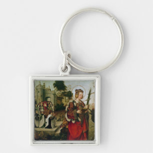 The Cortege of the Relics of St. Auta Key Ring