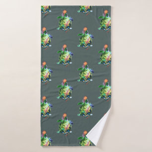 The Cosmic Colour Bringer Bath Towel
