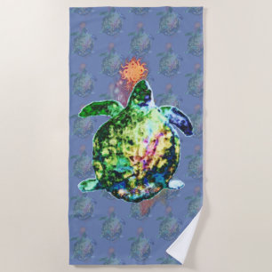 The Cosmic Colour Bringer Beach Towel