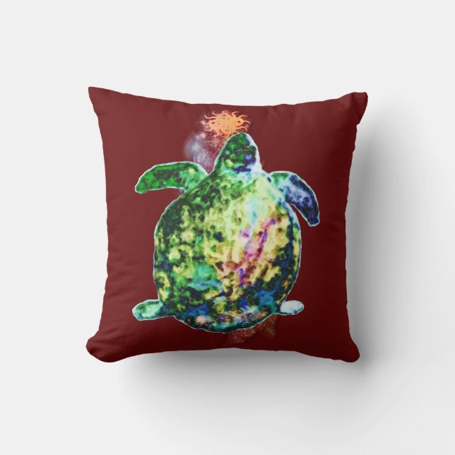 The Cosmic Colour Bringer Cushion (Front)