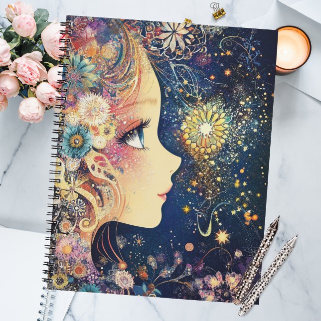 The Cosmic Daydreamer Planner (Whimsical celestial planner)